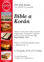 Pavel Hošek: Bible a Korán