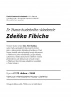 Ze života hudebního skladatele Zdeňka Fibicha